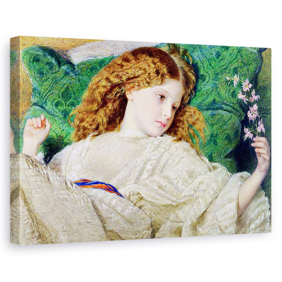 Tablou canvas - Frederick William Burton - Vise, c.1861 w/c, 80 x 120cm