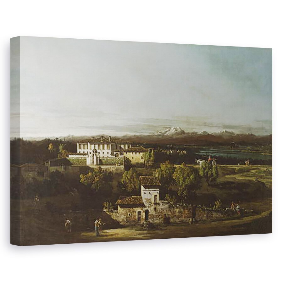 Tablou canvas - Bernardo Bellotto - Vedere de Gazzada, 60 x 90 cm