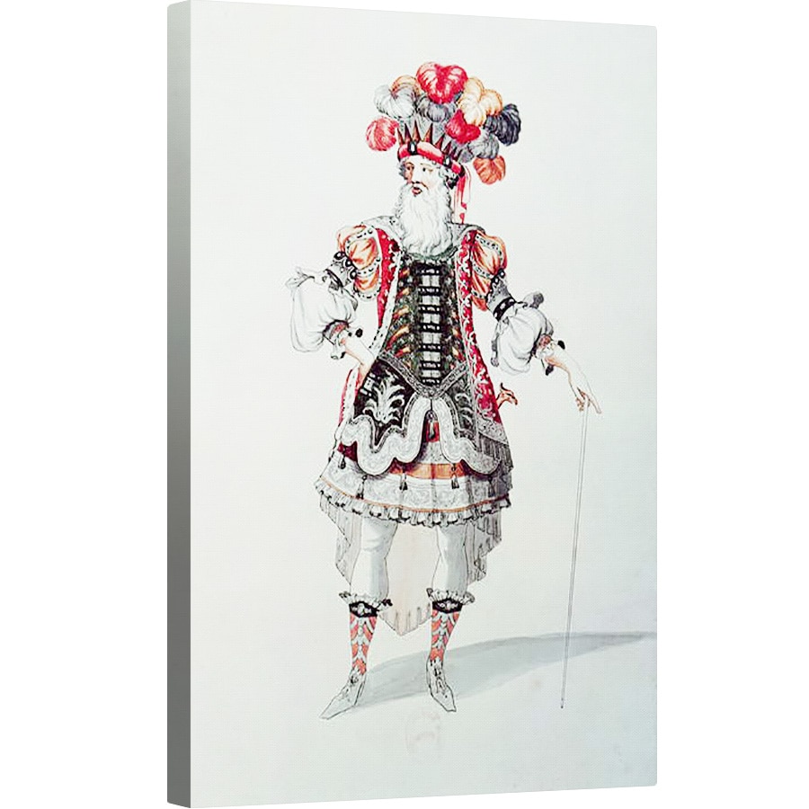 Tablou canvas - Jean II Berain - Costum Balet, 60 x 90 cm