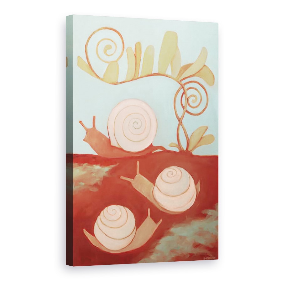 Tablou canvas - Megan Moore - Melci & Feriga, 2014, 80 x 120cm