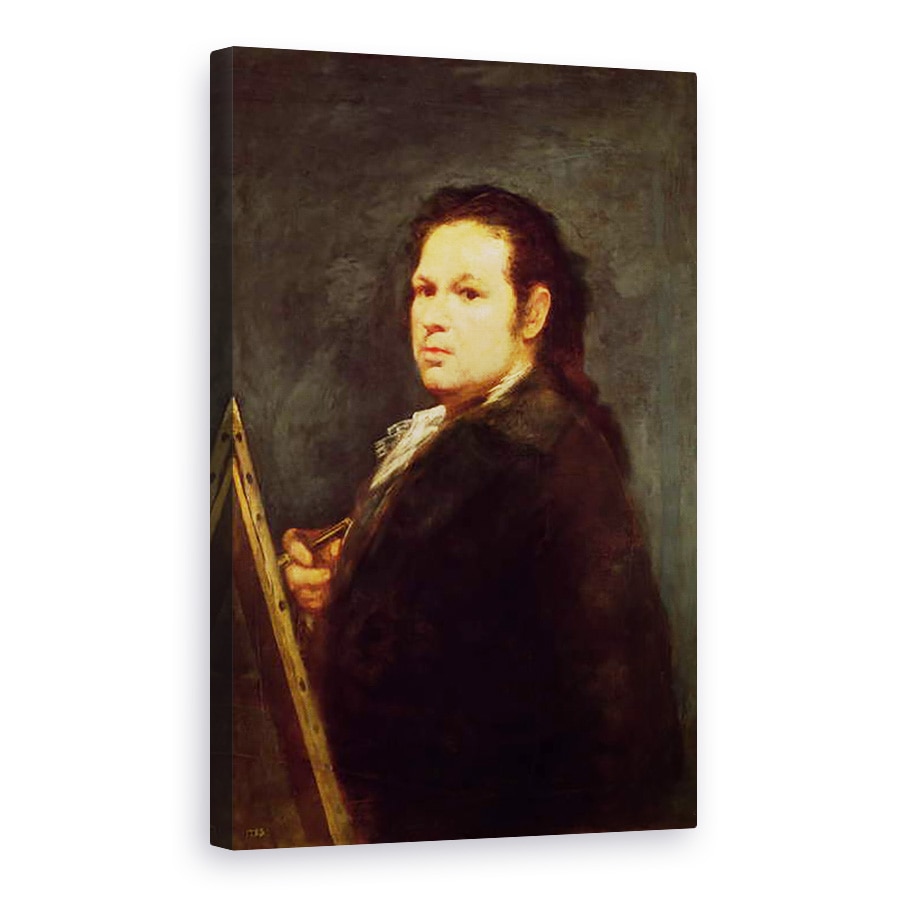 Tablou canvas - Francisco Jose de Goya y Lucientes - Autoportret, 60 x 90 cm