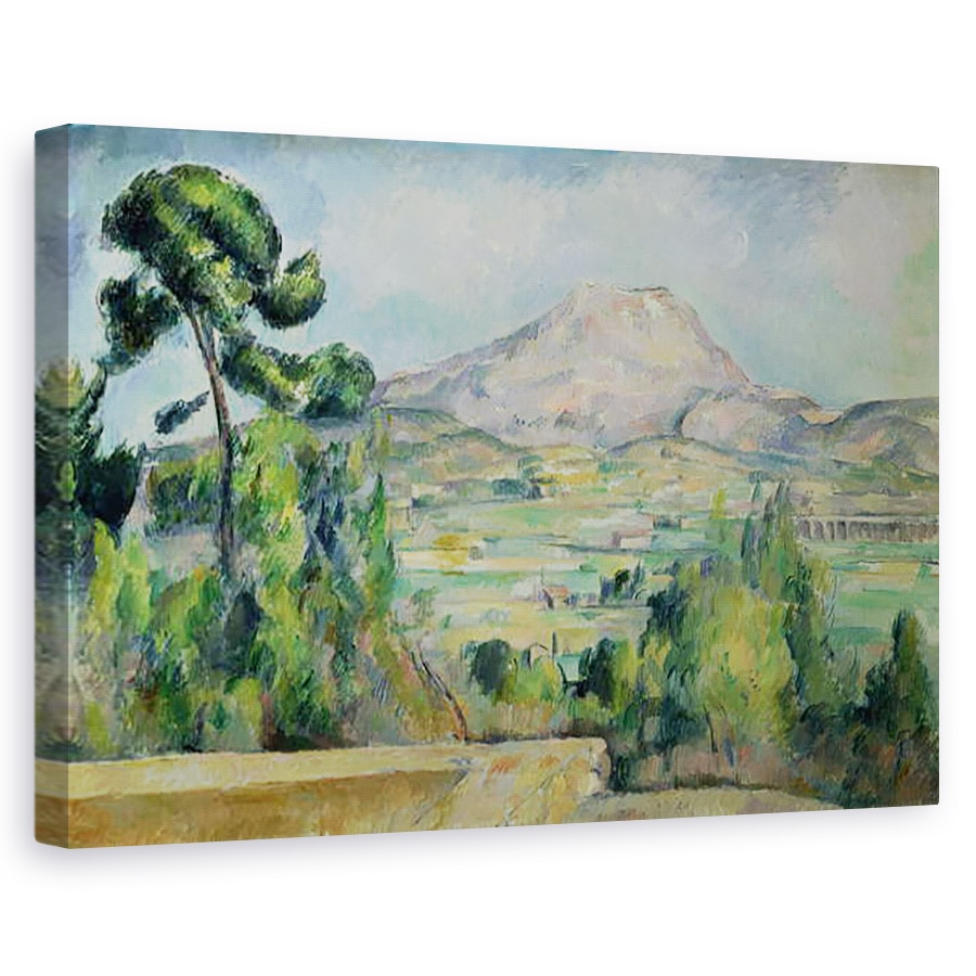 Tablou canvas - Paul Cezanne - Montagne Sainte-Victoire, 40 x 60 cm