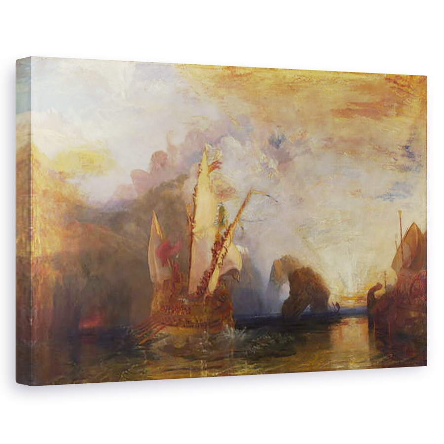 Tablou canvas - Joseph Mallord William Turner - Ulise batjocorea Polyphemus, 60 x 90 cm
