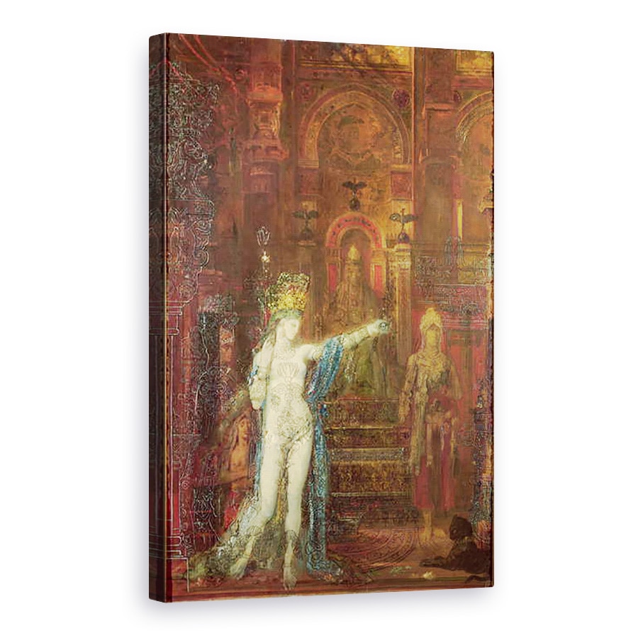 Tablou canvas - Gustave Moreau - Salome Dans inainte de Irod, 60 x 90 cm