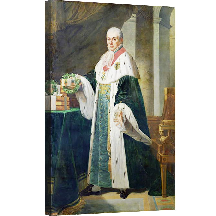 Tablou canvas - Alphonse Lavaudan - Ludovic 1757-1821 Marchizul de Fontanes, 80 x 120cm