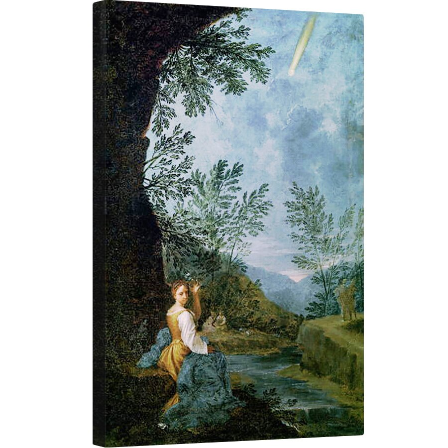 Tablou canvas - Donato Creti - Observatii astronomice, 60 x 90 cm