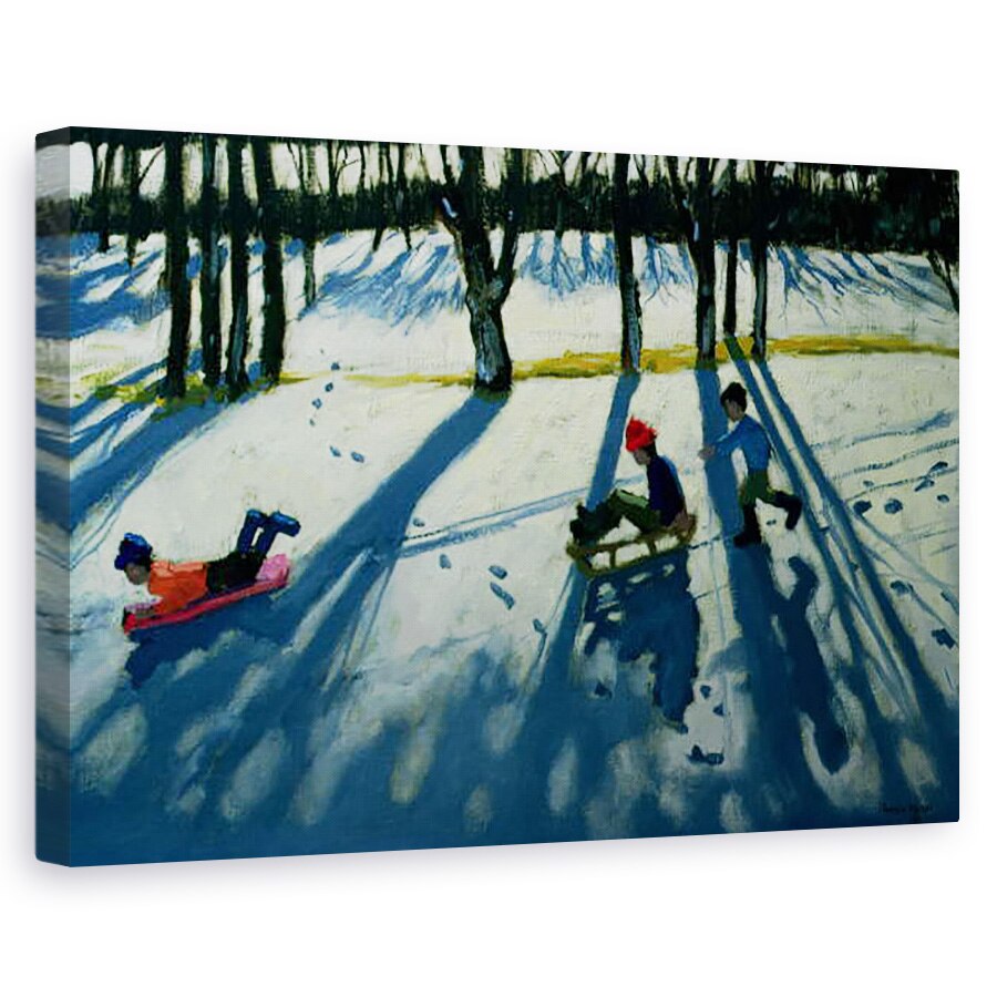 Tablou canvas - Andrew Macara - Boys Sanie, Alnestree Park, 60 x 90 cm