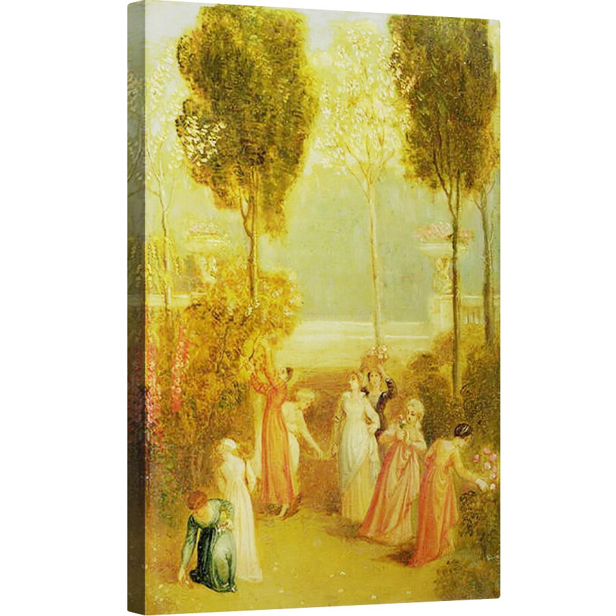 Tablou canvas - Thomas Stothard - Gradina, 60 x 90 cm