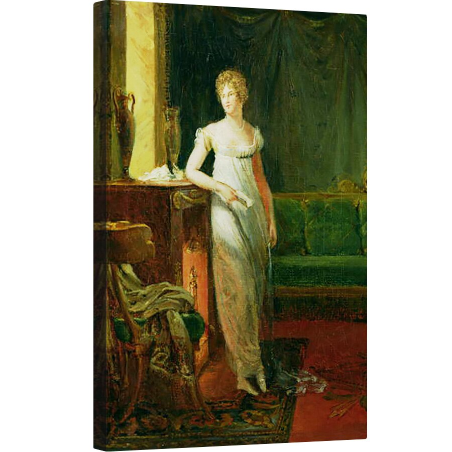 Tablou canvas - Baron Gerard, Francois Pascal Simon - Catherine Worlee 1762-1835 Ducesa de Talleyrand-Perigord, 60 x 90 cm