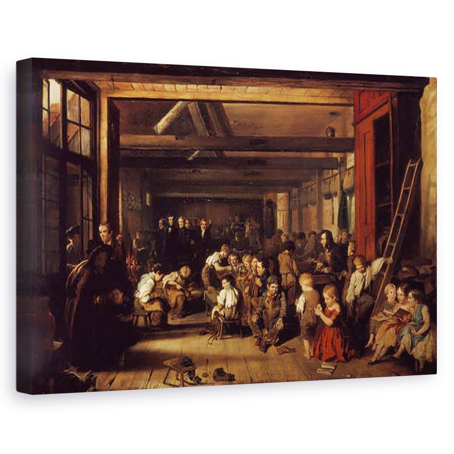 Tablou canvas - Alexander Blaikley - Prima scoala zdrentuita, Westminster, 80 x 120cm