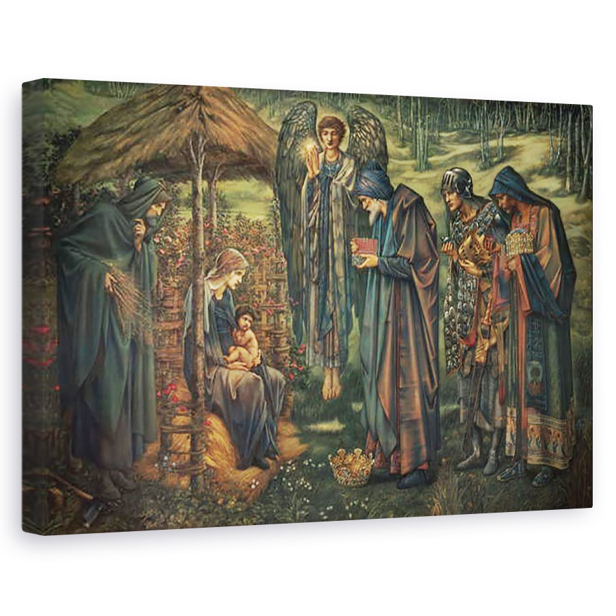 Tablou canvas - Edward Coley Burne-Jones - Steaua din Betleem, 60 x 90 cm