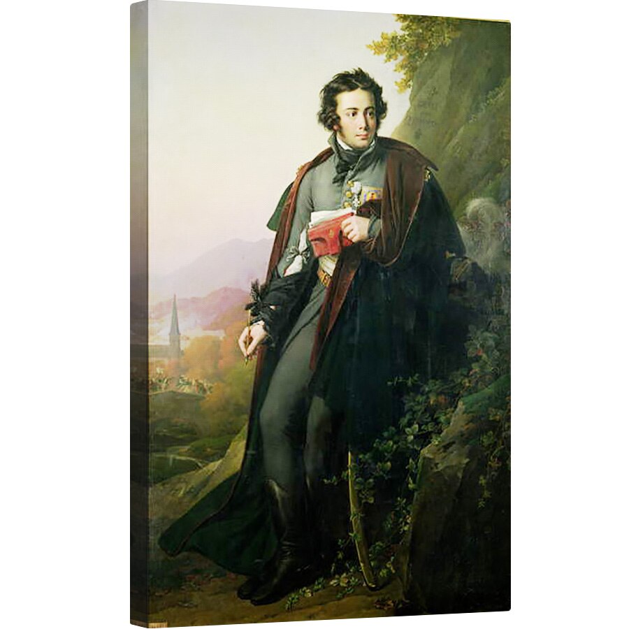Tablou canvas - Anne Louis Girodet de Roucy-Trioson - Charles-Artus de Bonchamps 1760-93 1824, 80 x 120cm