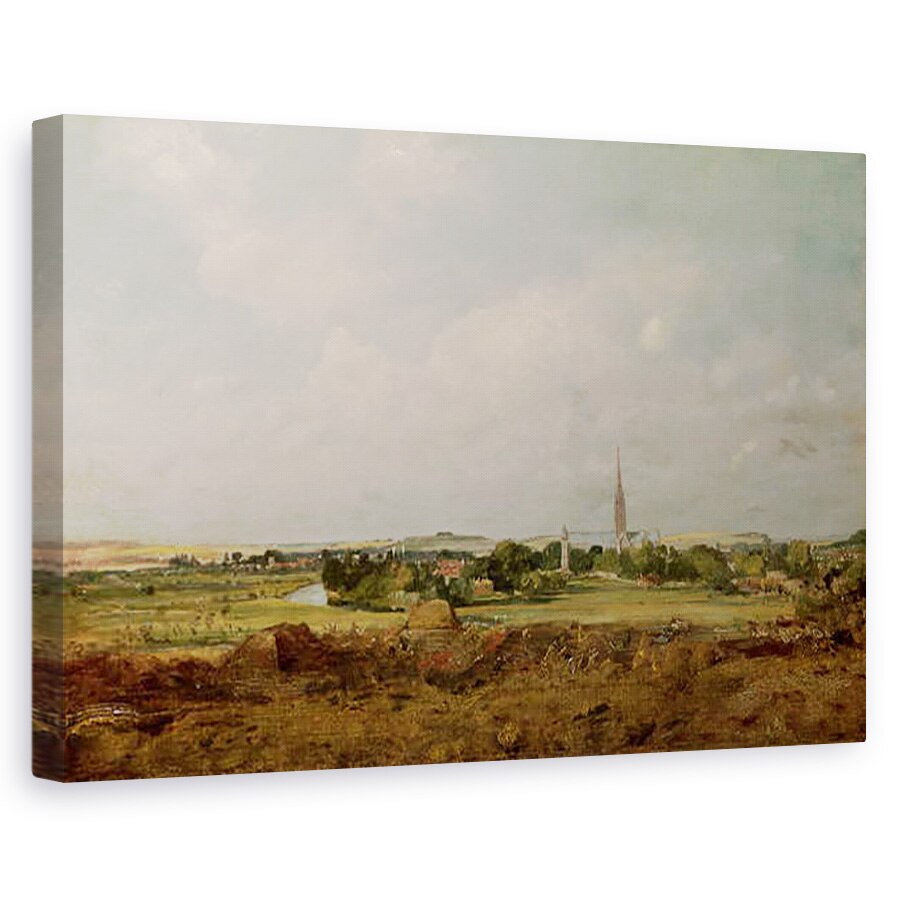 Tablou canvas - John Constable - Vedere din Salisbury, 60 x 90 cm
