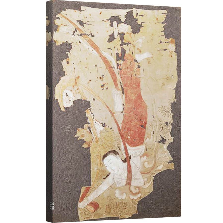 Tablou canvas - Scoala chineza - Duhul zburator sau Apsaras, din Dunhuang, provincia Gansu, 60 x 90 cm