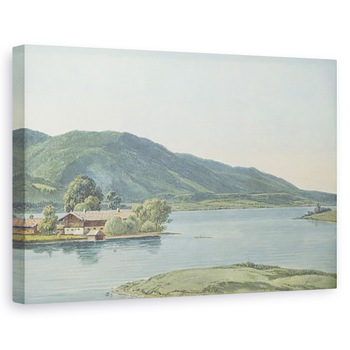 Tablou canvas - Wilhelm Alexander Kobell - Tegernsee, 60 x 90 cm Tablou canvas - Wilhelm Alexander Kobell - Tegernsee, 60 x 90 cm