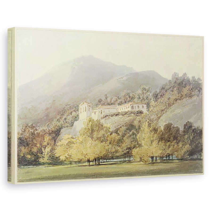 Tablou canvas - Joseph Mallord William Turner - Santa Lucia, O manastire langa Caserta, 60 x 90 cm