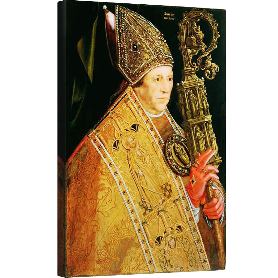 Tablou canvas - Jacques de Poindre - St. Nicholas, 80 x 120cm