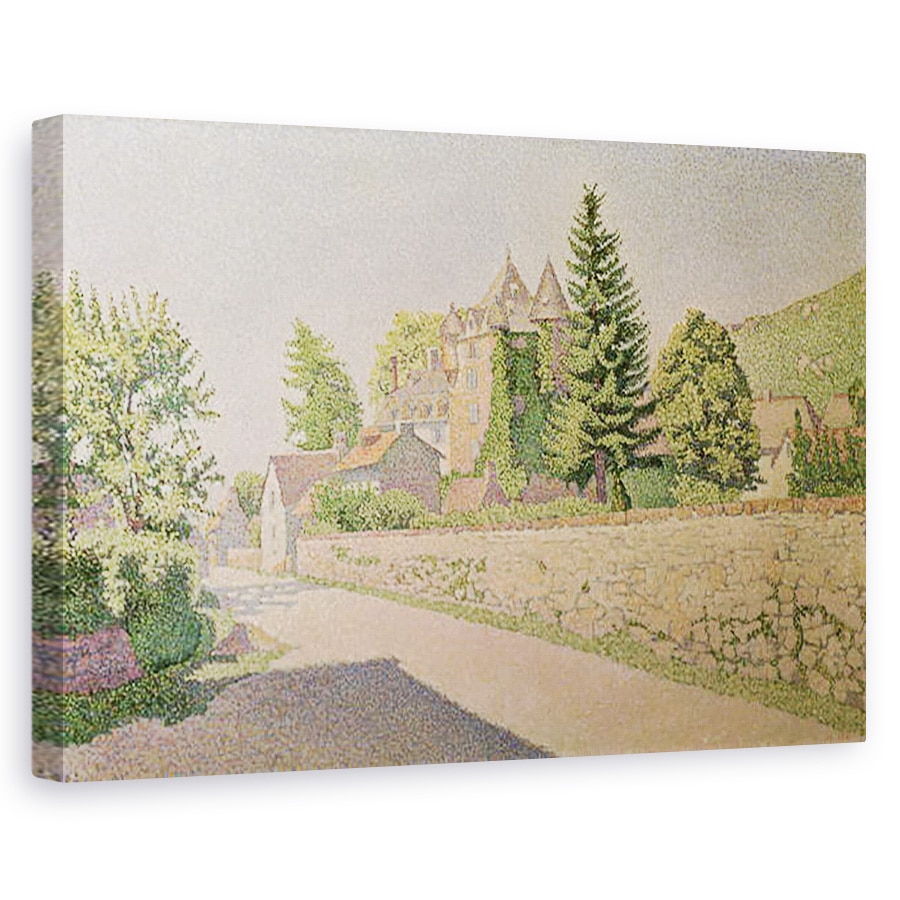Tablou canvas - Paul Signac - Chateau de Comblat, 80 x 120cm