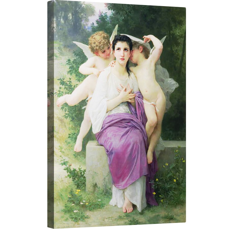 Tablou canvas - William-Adolphe Bouguereau - Trezirea inimii, 80 x 120cm
