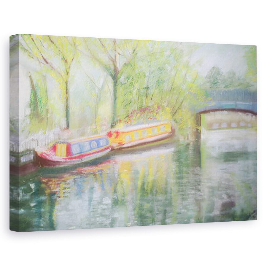 Tablou canvas - Sophia Elliot - Micuta Venetie, Canal Regent, 60 x 90 cm