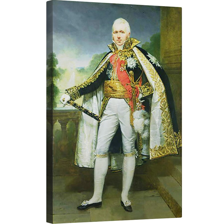 Tablou canvas - Baron Antoine Jean Gros - Claude Victor Perrin 1764—1841 cunoscut sub numele de Victor, 60 x 90 cm