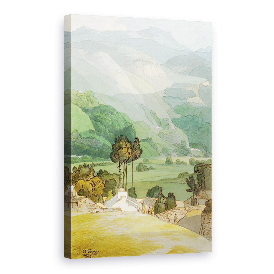 Tablou canvas - Francis Towne - Ambleside, 60 x 90 cm