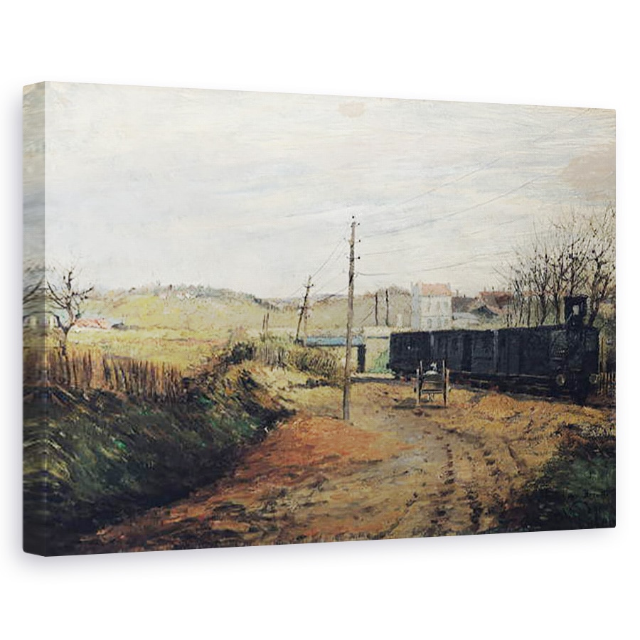 Tablou canvas - Paul Vogler - Statia de la Argenteuil, 60 x 90 cm