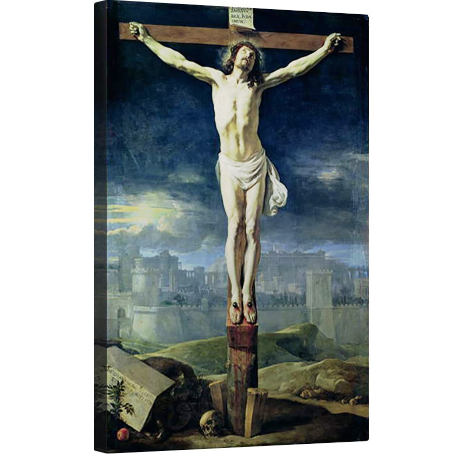 Tablou canvas - Philippe de Champaigne - Hristos pe cruce, 60 x 90 cm