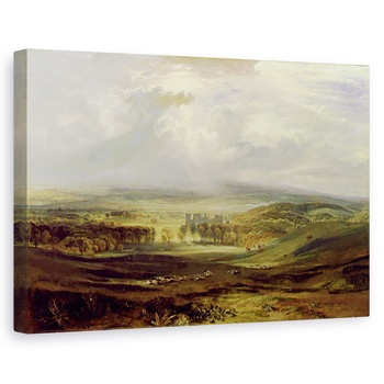 Tablou canvas - Joseph Mallord William Turner - Castelul Raby, sediul contelui de Darlington, 60 x 90 cm Tablou canvas - Joseph Mallord William Turner - Castelul Raby, sediul contelui de Darlington, 60 x 90 cm