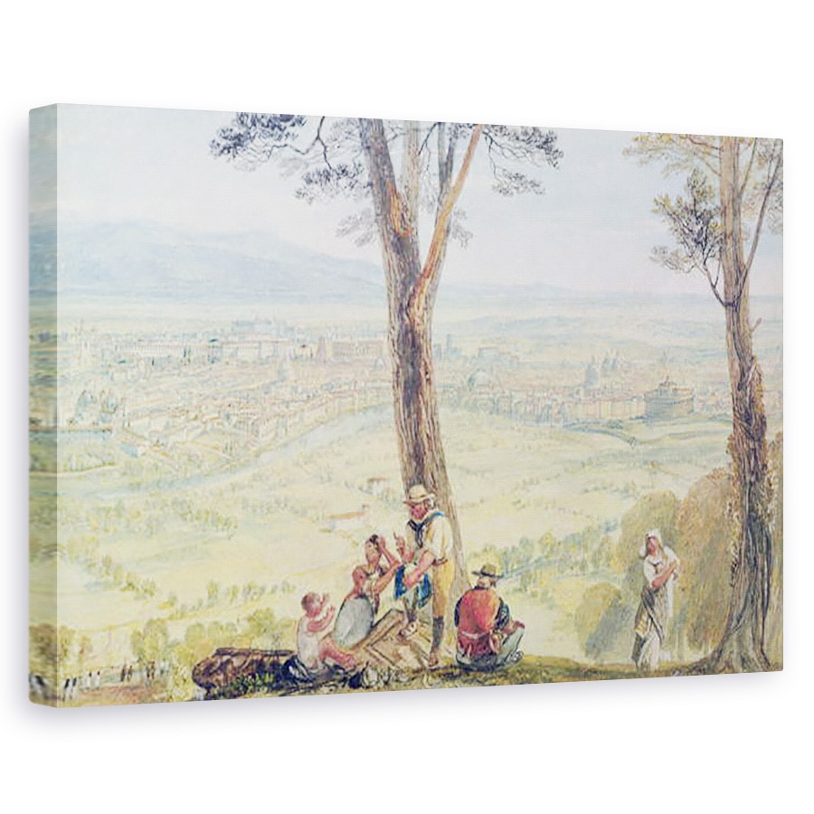 Tablou canvas - Joseph Mallord William Turner - Roma din Monte Mario, 60 x 90 cm