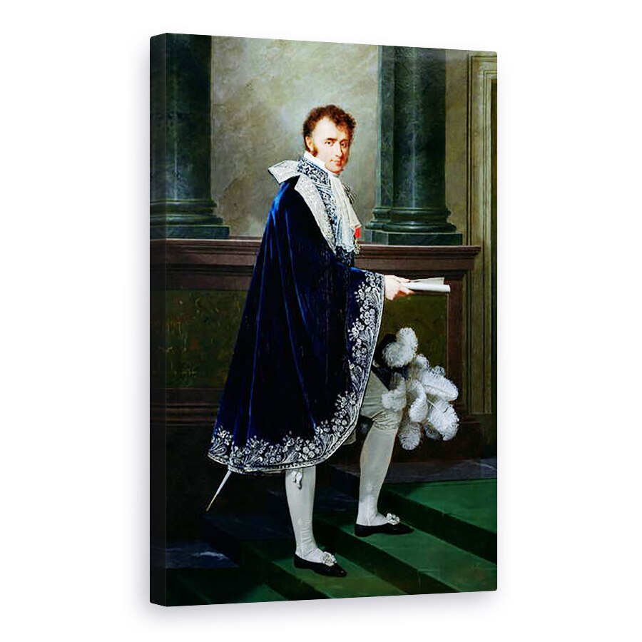 Tablou canvas - Robert Lefevre - Portret De Francois-Nicolas Mollien 1758-1850 1806, 80 x 120cm
