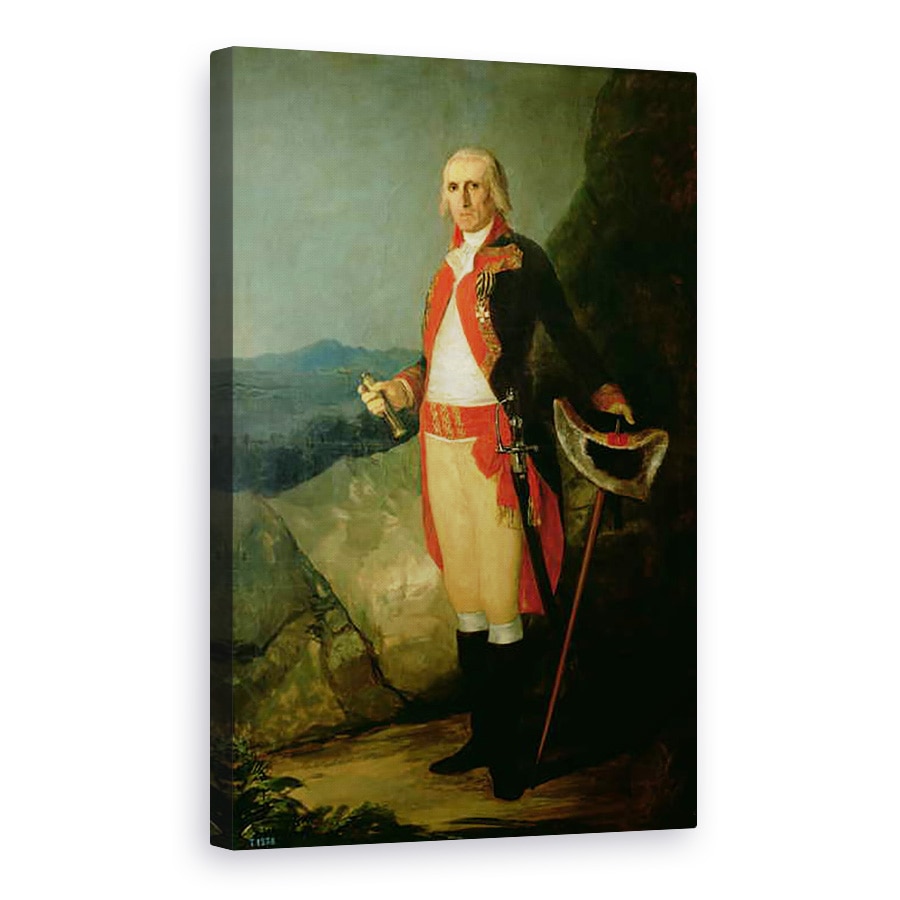 Tablou canvas - Francisco Jose de Goya y Lucientes - Generalul Jose de Urrutia 1739-1803 1798, 80 x 120cm