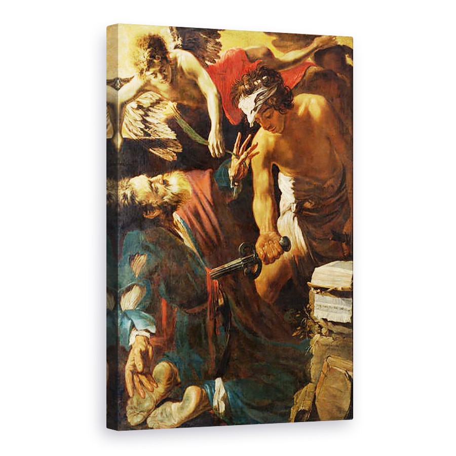 Tablou canvas - Claude Vignon - Martiriul Sfantului Matei, 40 x 60 cm
