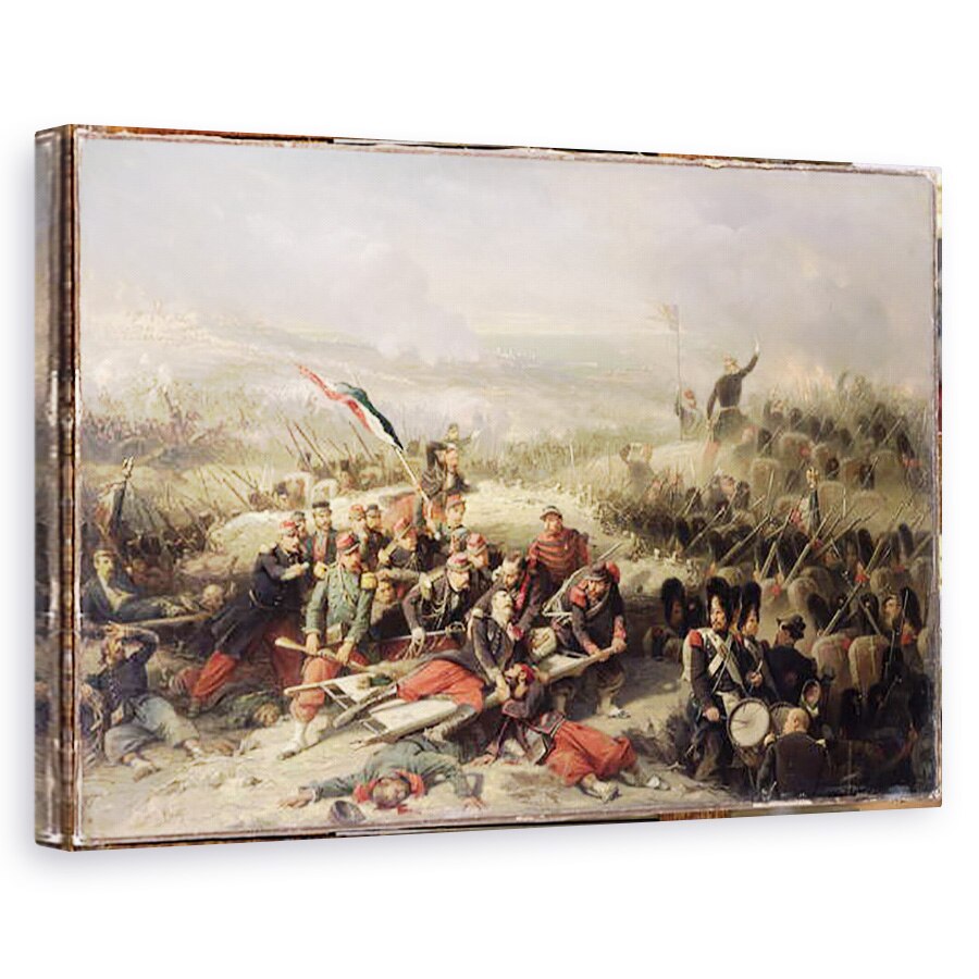 Tablou canvas - Adolphe Yvon - Luarea lui Malakoff, 80 x 120cm