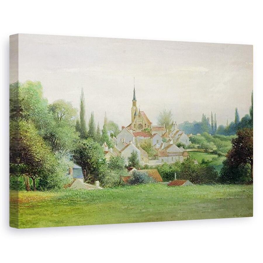 Tablou canvas - Eugene Bourrelier - Verriere-le-Buisson, 60 x 90 cm