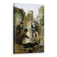 tablou canvas - scoala franceza - schimbul de politeitati in fata trupului comuniardului 80 x 120cm imagen 20_0_
0