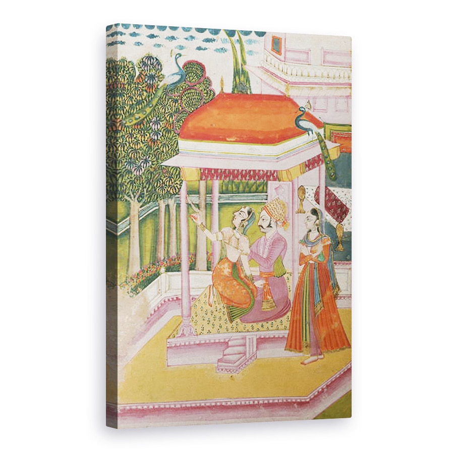 Tablou canvas - Scoala indiana - Ramakali Ragini, de la un Ragamala, 80 x 120cm