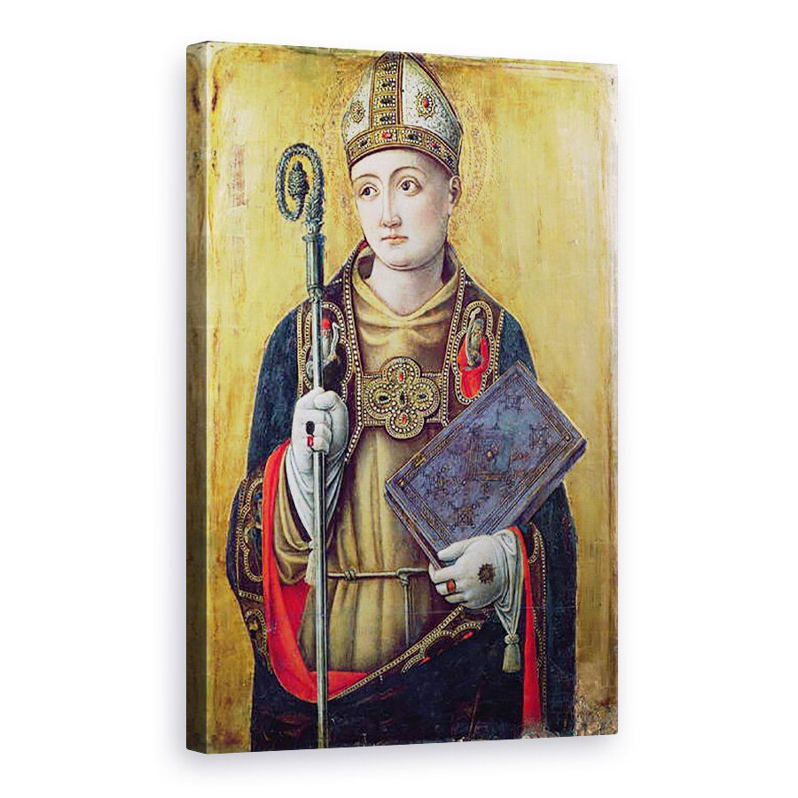 Tablou canvas - Bartolomeo Vivarini - Sfantul Louis 1274-97 de Toulouse, 80 x 120cm