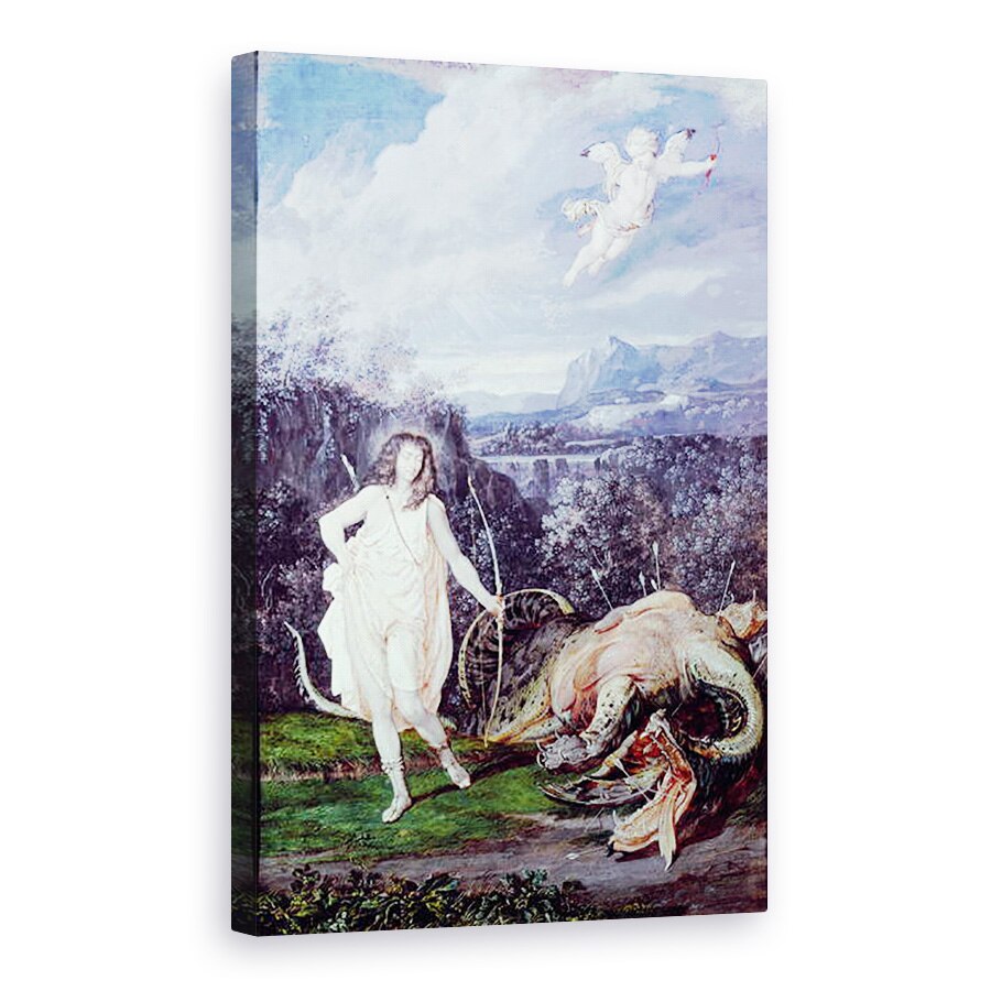 Tablou canvas - Joseph Werner - Ludovic al XIV-lea 1638-1715 ca Apollo, 60 x 90 cm