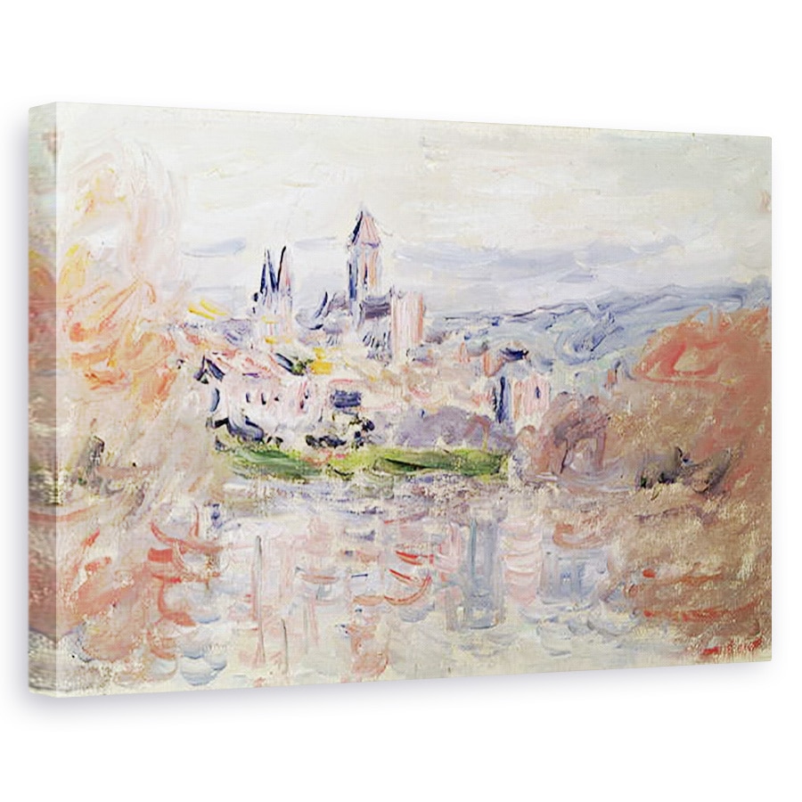 Tablou canvas - Claude Monet - Satul Vetheuil, 60 x 90 cm