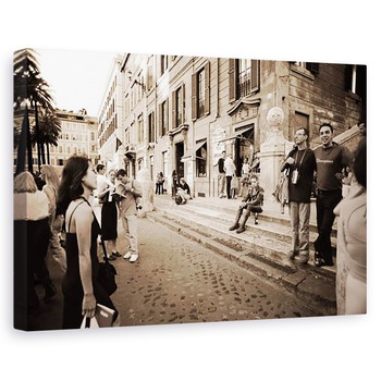 Tablou canvas - Stephen Spiller - Barbat cu par ghimpat fumat si baut, 60 x 90 cm Tablou canvas - Stephen Spiller - Barbat cu par ghimpat fumat si baut, 60 x 90 cm