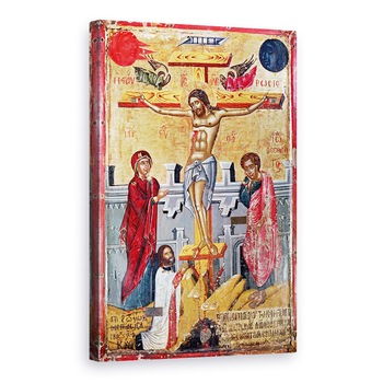 Tablou canvas - Scoala cipriota - Icoana ilustrand Rastignirea, 60 x 90 cm Tablou canvas - Scoala cipriota - Icoana ilustrand Rastignirea, 60 x 90 cm