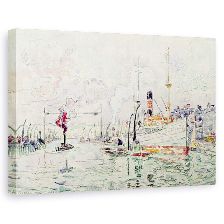 Tablou canvas - Paul Signac - Rouen, 40 x 60 cm