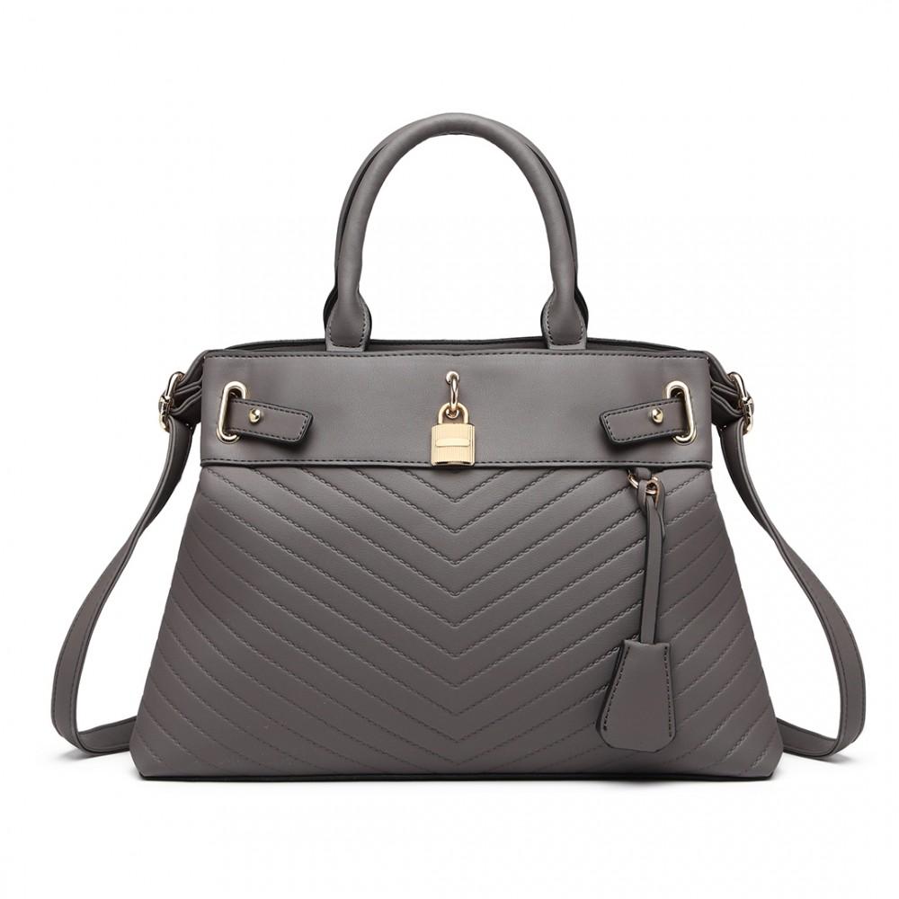 Geanta dama Hortone, Gri