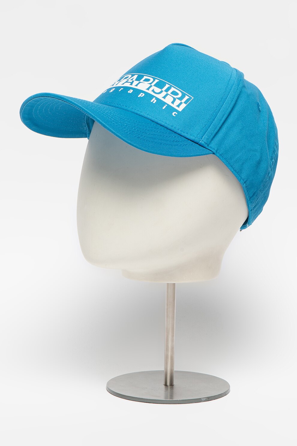 Napapijri, Sapca baseball cu capsa pe partea din spate si imprimeu logo Framing, Albastru