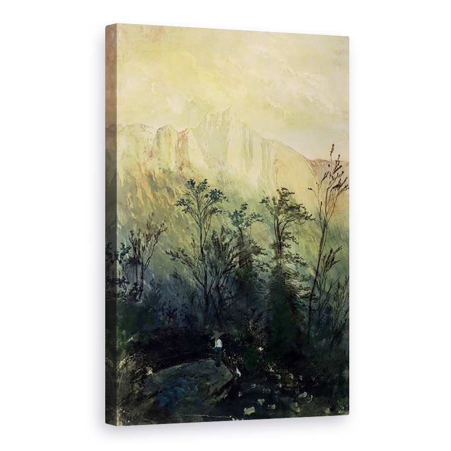 Tablou canvas - Gustave Dore - Peisaj in Vosges, 80 x 120cm