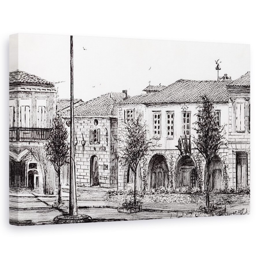 Tablou canvas - Vincent Alexander Booth - Sauveterre Town Franta, 2010, 40 x 60 cm