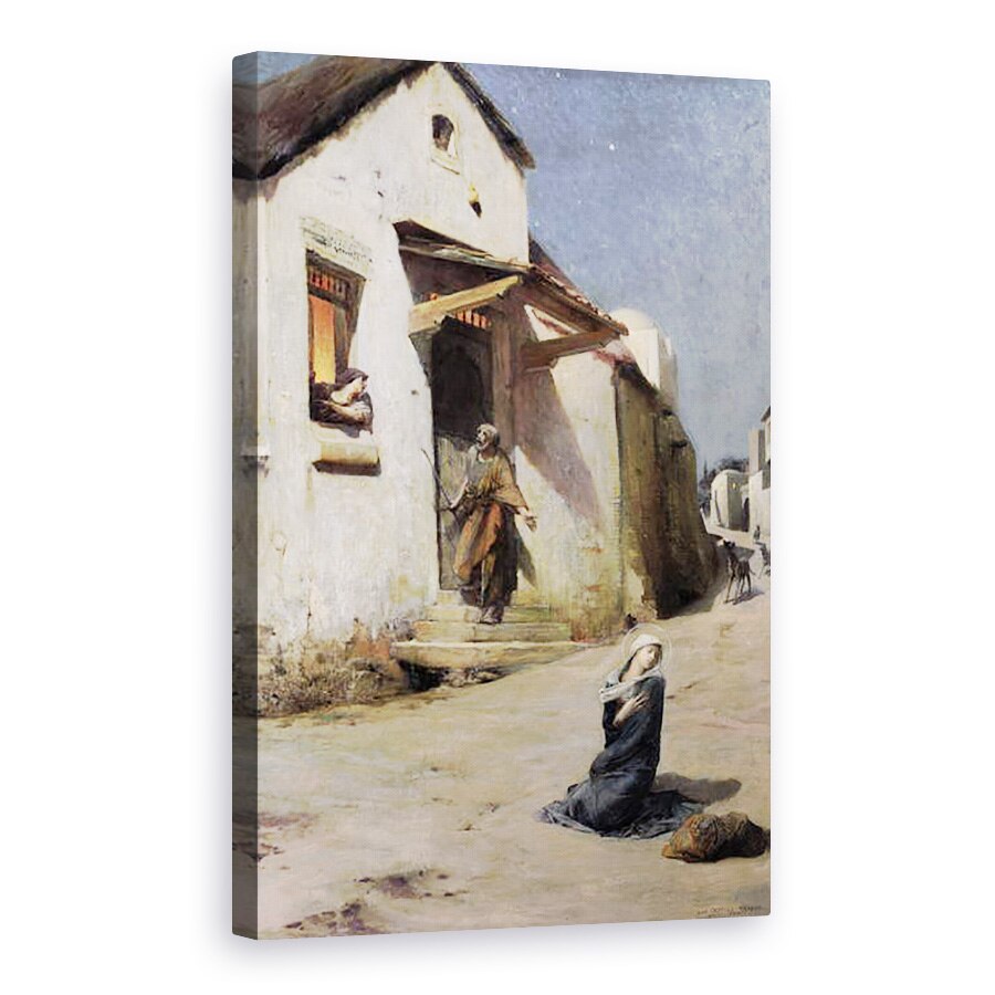 Tablou canvas - Luc-Oliver Merson - Sosirea la Betleem, 40 x 60 cm