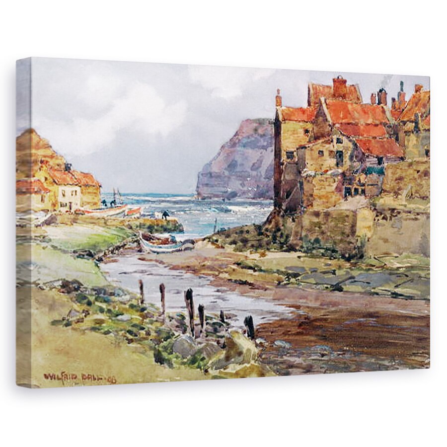 Tablou canvas - Wilfrid Williams Ball - Staithes, 80 x 120cm