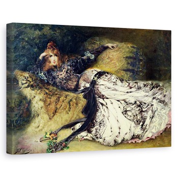 Tablou canvas - Georges Clairin - Sarah Bernhardt 1844-1923 1871, 80 x 120cm Tablou canvas - Georges Clairin - Sarah Bernhardt 1844-1923 1871, 80 x 120cm